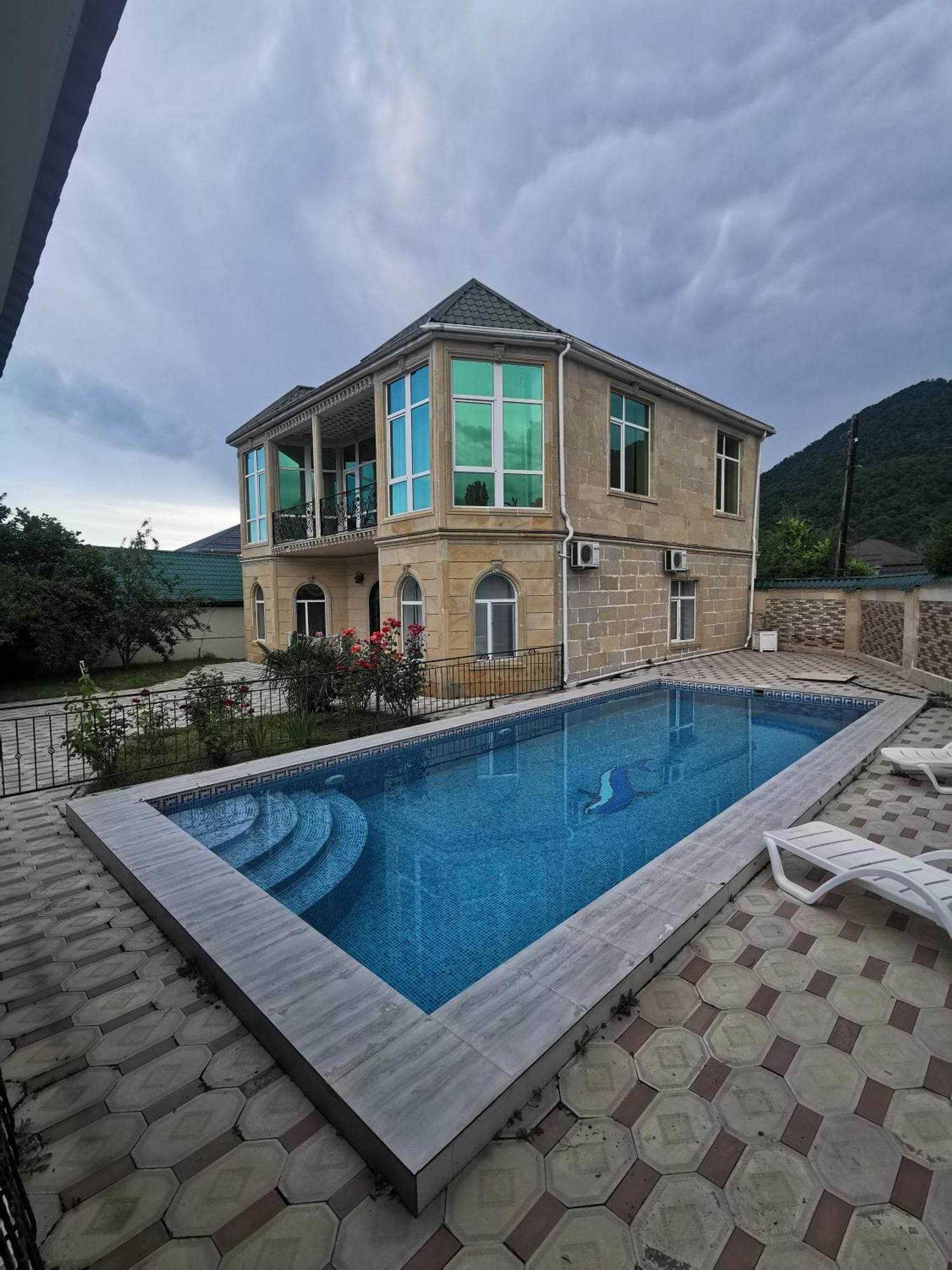 Raffles Villa With Pool Gabala Exterior foto